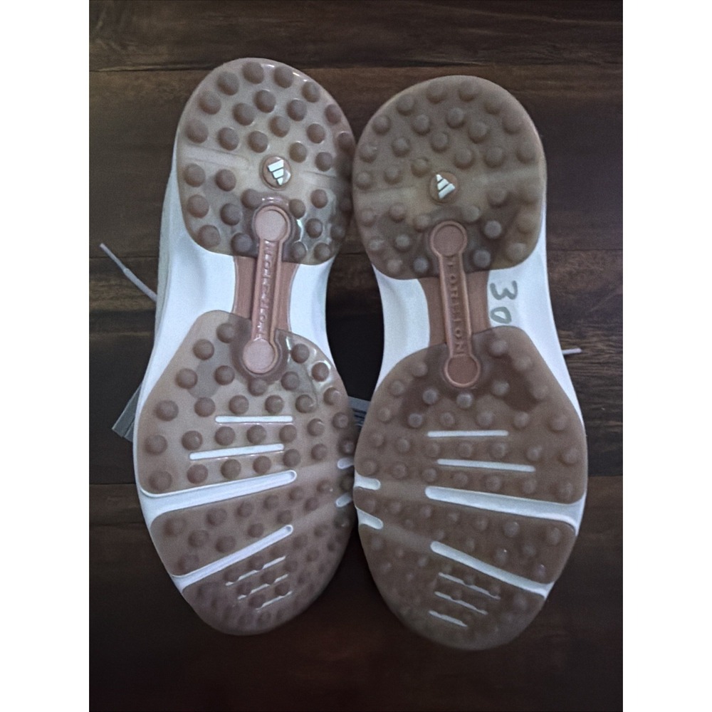 New Adidas Womens MC Zoysia Spikeless Golf Shoes Size 8.5 Gray Tan - Picture 6 of 6